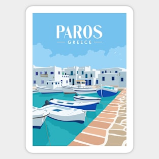 Paros greece Sticker